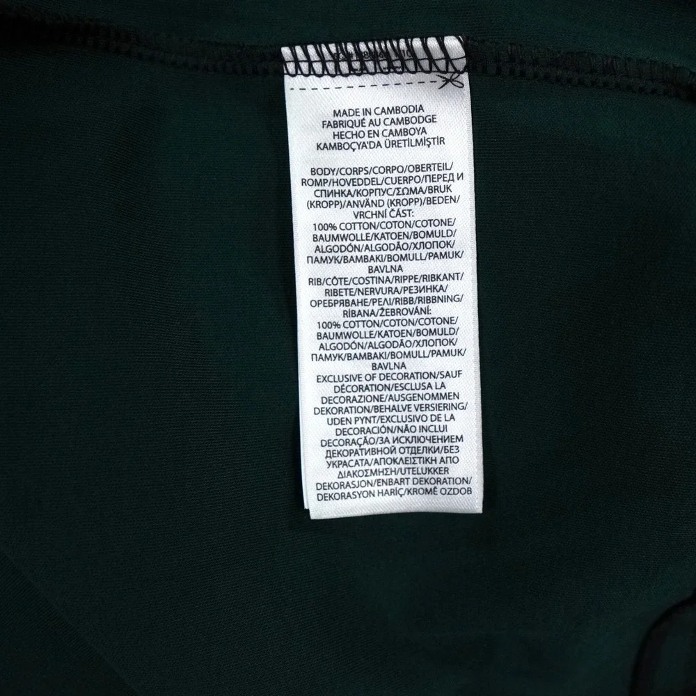 Polo Ralph Lauren Turtleneck Mens 4XB Green Plaid BlackWatch Pony Logo Outdoor